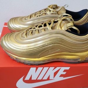 Nike Air Max 97 Olympic Gold Sneaker Men’s Size 8 Women’s 10